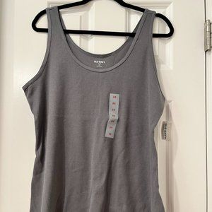 Old Navy White First Layer Tank Top NWT 2X